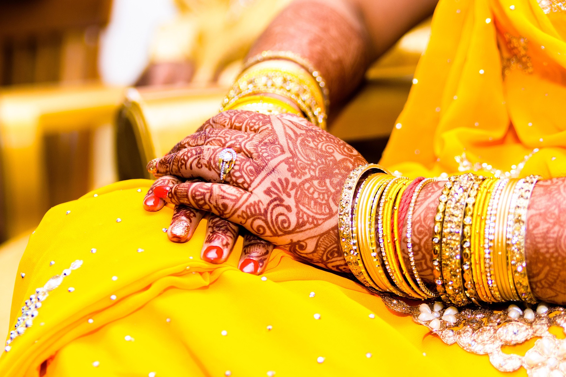 Mehendi ceremony